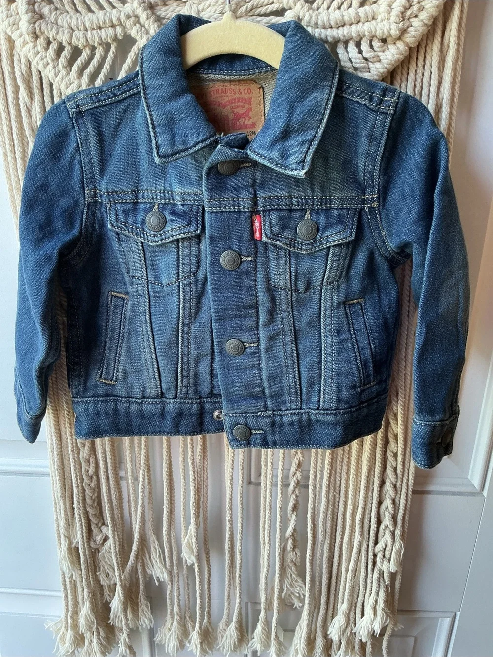 Levi's Kids Blue Denim Jacket 12 months NWOT.